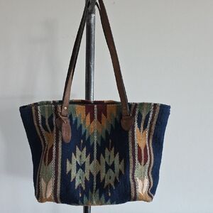 MZ Made 100% Wool Handmade Tote